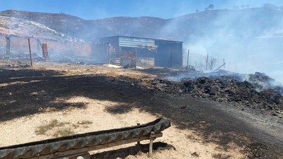 Çanakkale Ayvacık'ta Korkutan Alevler
