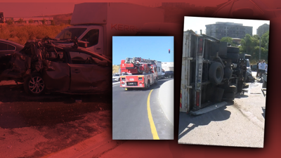 İstanbul’da Zincirleme Facia! Yokuştan Kayan Kamyonet Dehşet Saçtı… 10 Araç Hasar Aldı, 3 Kişi Yaralı