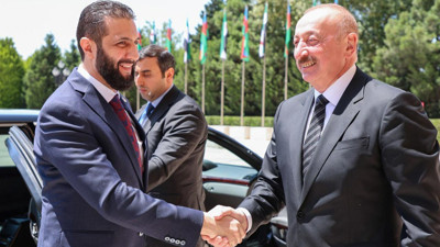 Suriye Cumhurbaşkanı Şara, Azerbaycan’da