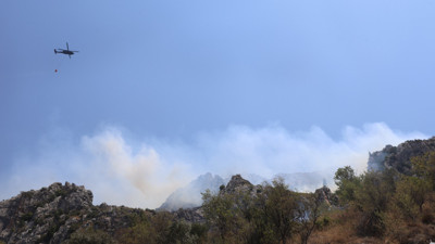 Hatay'da Korkutan Alevler