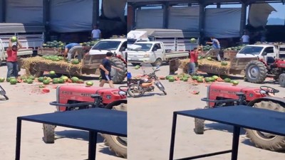 Karpuzları Fırlatıp Parçalayan Üreticilere Yaptırım