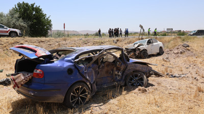 Nevşehir Acıgöl-Havalimanı Yolunda Feci Kaza: 1 Ölü, 1 Ağır Yaralı