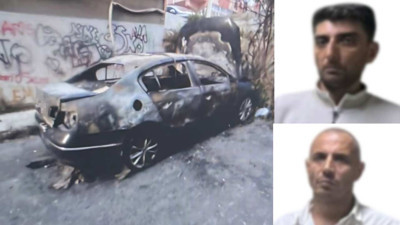 Bahçelievler'de Polis Yelekli Hırsızlar, Yakalanmamak İçin Aracı Yaktı