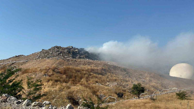 Menteşe'deki Geri Dönüşüm Tesisinde Yangın