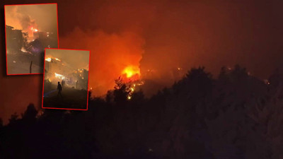 Sakarya'da Orman Yangını! Bir Mahalle Tahliye Edildi