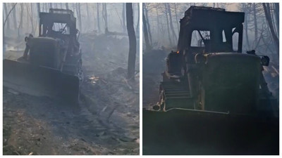 Eskişehir'deki Yangında 10 Orman İşçisi Burada Hayatını Kaybetti... İş Makinesi Küle Dönmüş!