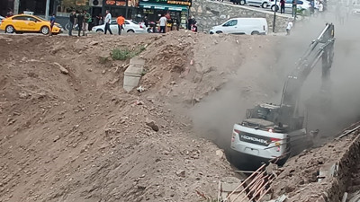 Bitlis’te Yol Çalışması Sırasında Doğal Gaz Borusu Patladı