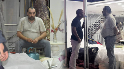Gelinlik Mağazasını Savaş Alanına Çevirdi, Bir Türlü İkna Olmayınca İtfaiye Eri Devreye Girdi