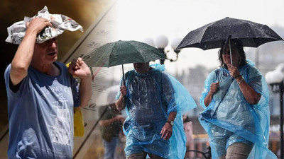 Meteoroloji Tarih Verdi! Ferahlayacağız... Bunaltıcı Sıcaklara Sağanak Molası