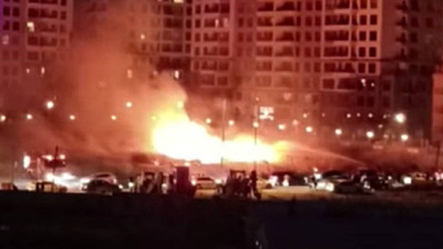 Beylikdüzü'nde Yangın Paniği