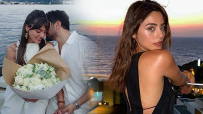 Kızılcık Şerbeti'nin Doğa'sı Sıla Türkoğlu, Sevgilisi Ata Ayyıldız İle Evleniyor