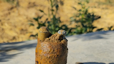 Manisa’da Zeytinlikte Top Mermisi Bulundu