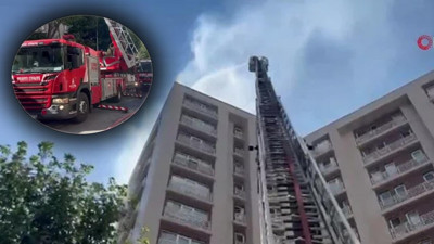 Bağcılar’da Kabus Gibi Sabah! 13 Katlı Binada Yangın, Vatandaşlar Pencerelere Çıktı
