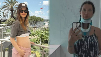 Hamile Oyuncu İrem Helvacıoğlu Tatilde Kabusu Yaşadı: Kafasına Çocuk Düştü! 'Felç Kaldığımı Sandım'