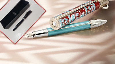 Cumhurbaşkanı Erdoğan'ın Hediye Ettiği Kalemleri Gelir Kapısı Yapmışlar! Fiyatı Dudak Uçuklattı