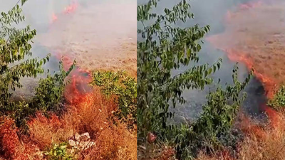 Karabük’te Yangın Paniği! Otluk Alandaki Alevler Söndürüldü