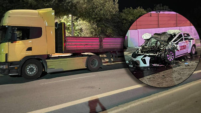 İstanbul'da Feci Kaza! Tırın Altına Giren Otomobilde 1 Ölü, 3’ü Ağır 4 Yaralı