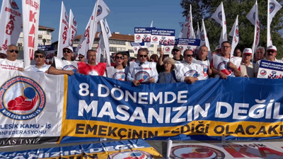 Memurların Yürüyüşüne Polis Engeli, Sendika Genel Merkezi Polis Ablukası Altında