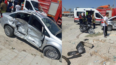 Antakya’da Trafik Kazası! 2 Kişi Yaralandı