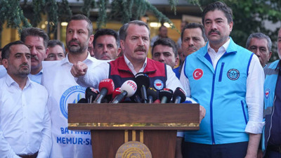 Memur-Sen, Bakanlık Önünden Seslendi