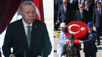 Cumhurbaşkanı Erdoğan 'Aziz Atatürk' Diyerek Seslendi: '100 Yıl Sonra da Boş Durmuyorlar'