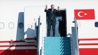 Cumhurbaşkanı Erdoğan Çin'e Gitti