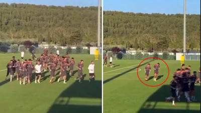 Milli Takım’dan Kafaları Karıştıran Görüntü! Gruplaşma Mı Başladı? Tepkiler Çığ Gibi