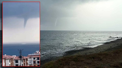 İskenderun'da Hortum Paniği