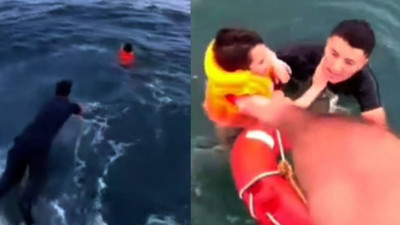 6 Yaşındaki Çocuk Denizde Ölümden Döndü! Bin 200 Metre Sürüklendi