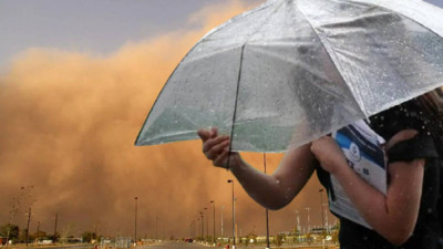 Meteoroloji'den Üç Uyarı Birden: Sağanak, Fırtına ve Çöl Tozu... Çok Kuvvetli Geliyor