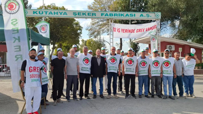 Kütahya Şeker Fabrikası'ndaki İşçi Grevi Kazanımla Sona Erdi