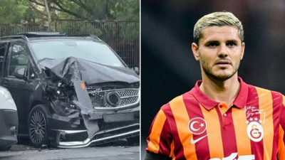 Victor Osimhen Sonrası Bir Kötü Haber de Mauro Icardi’den! Milyonluk Aracı Pert Oldu, Yürekleri Ağızlara Getiren Kaza