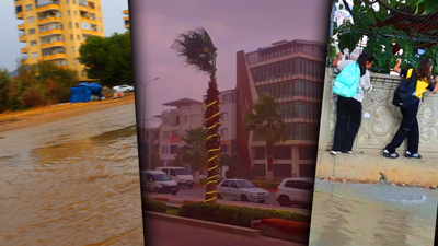 Adana ve Osmaniye’de Çifte Felaket! Sadece 10 Dakika Yetti... Çatılar Uçtu, Depolar Savruldu, Araçlar Yolda Kaldı