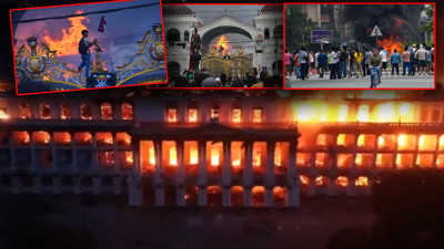 Nepal'de Protestolar Büyüdü, Parlamento Binası Ateşe Verildi! Başbakan Oli İstifa Etti
