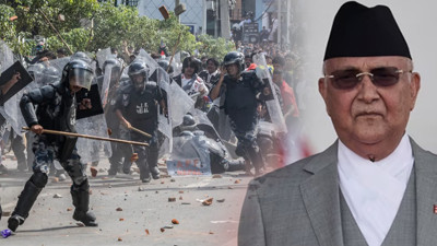 Sosyal Medya Yasağı Nepal'i Karıştırdı! Başbakan Oli İstifa Etti