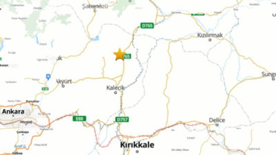 Ankara'da 4.1 Büyüklüğünde Deprem