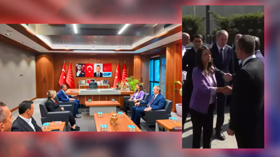 DEM Parti’den CHP ile Kritik Temas! Özgür Özel, Eski İstanbul İl Binası'na Geldi