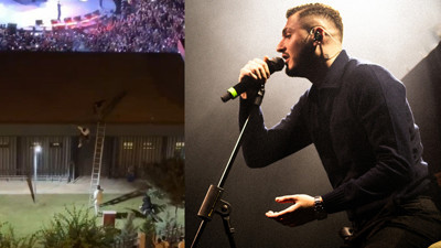 Blok3 Konserinde Kan Donduran Olay! Bir Genci Çatıdan Aşağı Atıp Diğerini Darp Ettiler