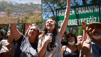 Akbelen'e İş Makineleri Girdi, Köylüler Görüntüyle Duyurdu