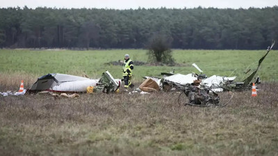 Almanya'da Uçak Kazası! Hiç Kimse Kurtulamadı...