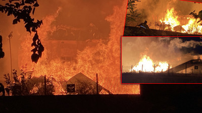 Samsun'da Kereste Fabrikasında Korkunç Yangın! 2,5 Saatin Ardından Kontrol Altına Alındı