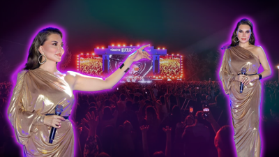 Ebru Yaşar Gaziantep’te Fırtına Gibi Esti! Sürpriz Şarkısı On Binleri Duygulandırdı