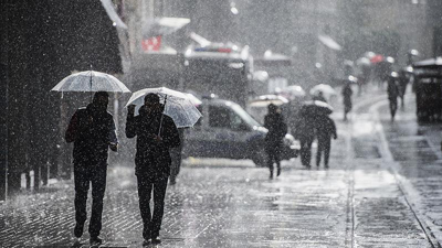 İstanbul Dahil 15 İle Kuvvetli Yağış Uyarısı!