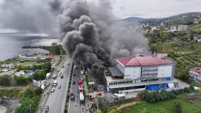 Trabzon'da AVM Yangını 15 Saatte Söndürüldü
