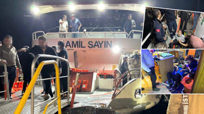 Boğaz'da Korku Dolu Anlar! Beşiktaş-Üsküdar Motoru, Kargo Gemisi ile Çarpıştı