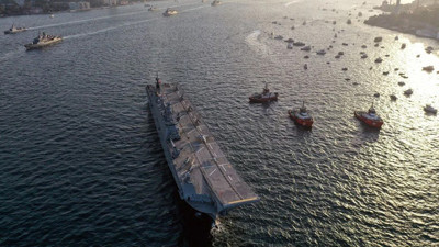 İstanbul Boğazı'nda Gemi Trafiği Askıya Alındı