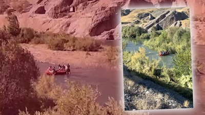 Elazığ’da Nefes Kesen Olay! 4 Kişi Adacıkta Kapana Kısıldı, Yardımlarına İtfaiye Koştu