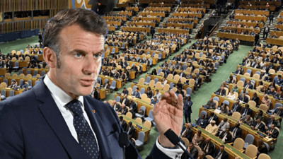 Macron BM Oturumunda Duyurdu! Fransa Filistin'i Resmen Tanıdı