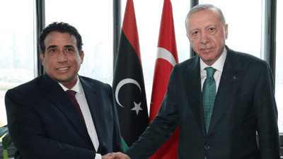 Cumhurbaşkanı Erdoğan Libya Başkanlık Konseyi Başkanı ile Bir Araya geldi