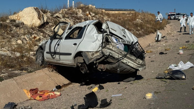Bayburt'ta Feci Kaza! Otomobil Sürücüsü Hayatını Kaybetti